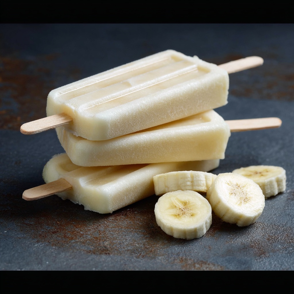 Creamy Banana Pudding Popsicles for a Refreshing Treat Recipe - Recipe Image