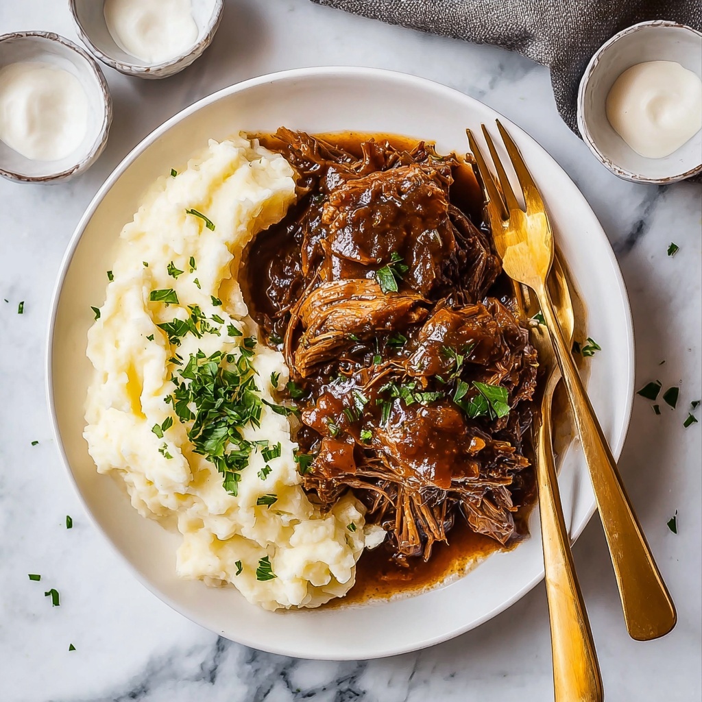 Asian-Inspired Creamy Braised Short Ribs Recipe - Recipe Image