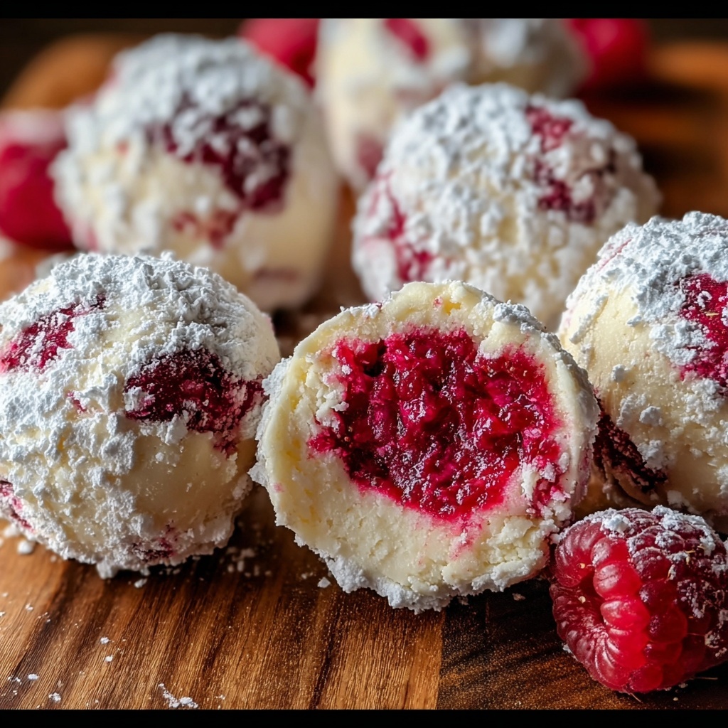 Delicious Raspberry Cream Cheese Bites Recipe - Recipe Image