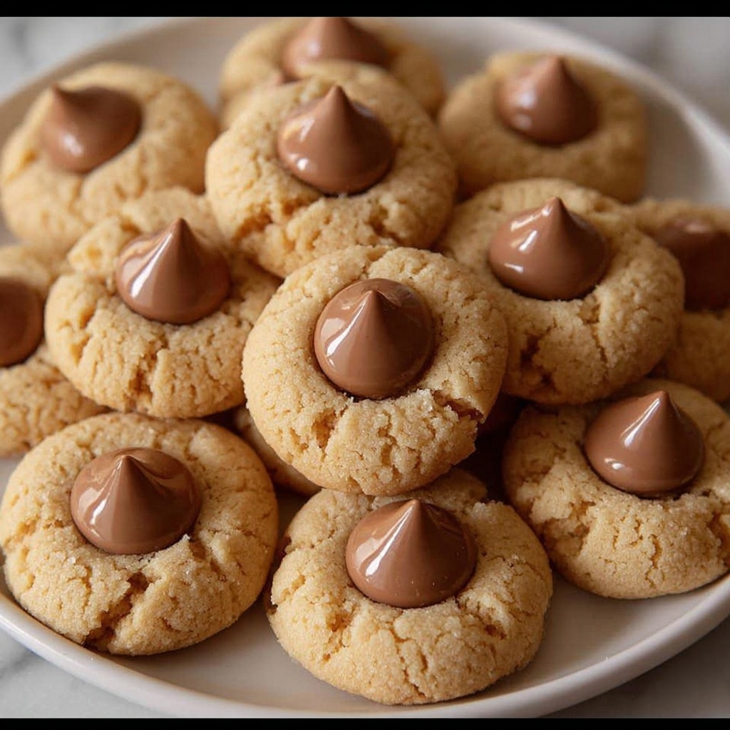 Peanut Butter Blossoms Recipe - Recipe Image