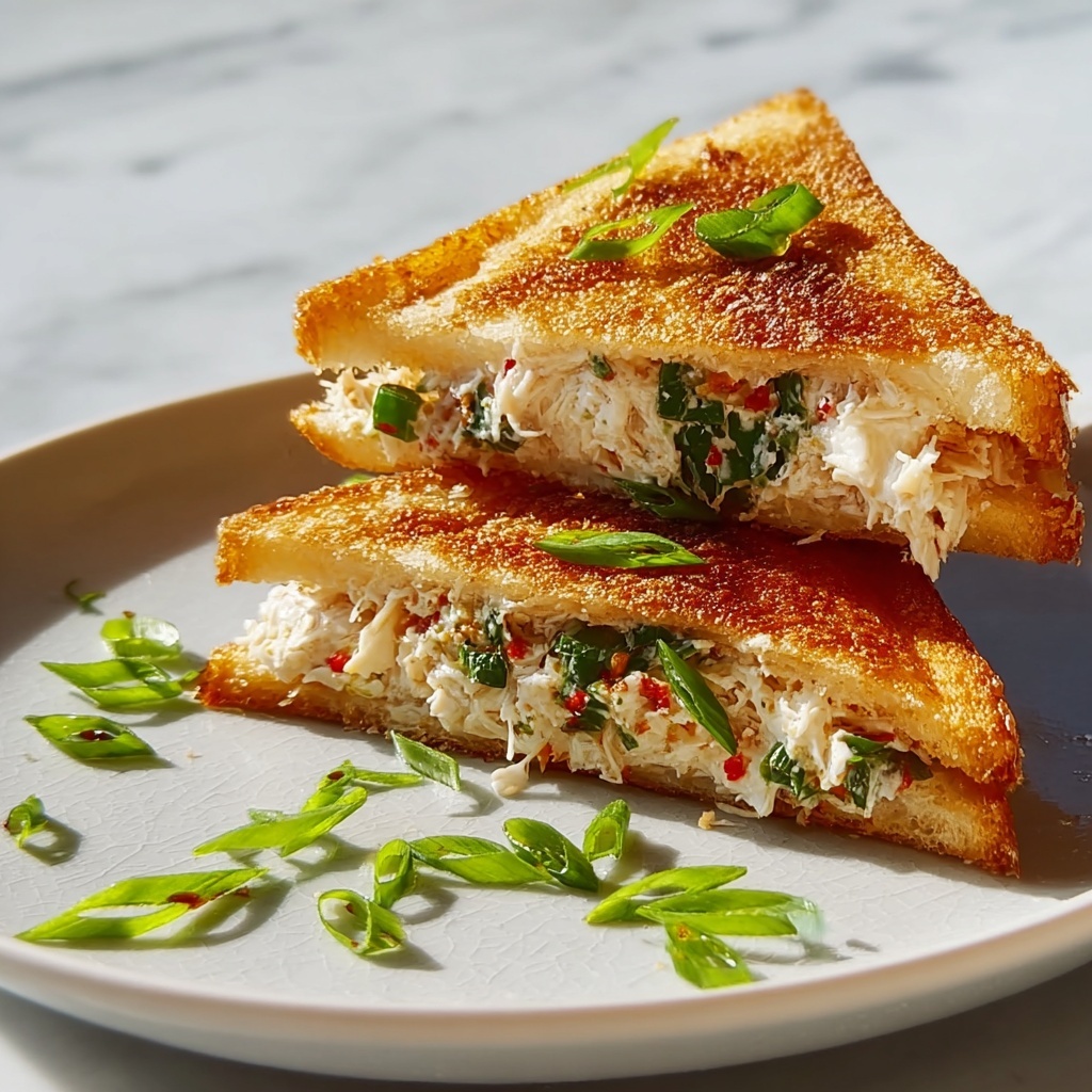 Spicy Crab Rangoon Melt Recipe - Recipe Image