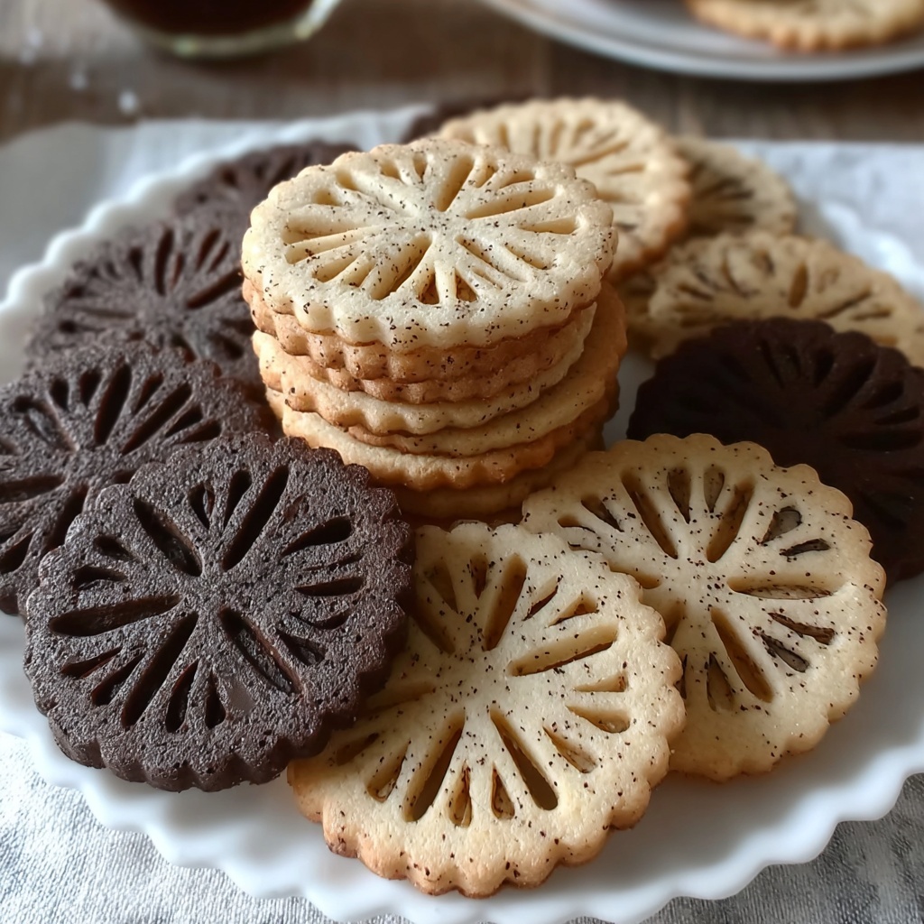 Espresso Shortbread Cookies Recipe - Recipe Image
