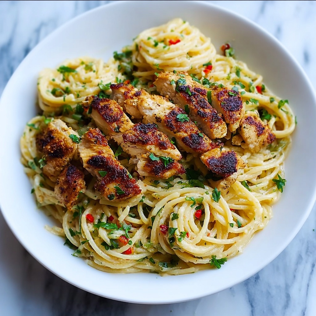 Cowboy Butter Chicken Linguine Recipe - Recipe Image