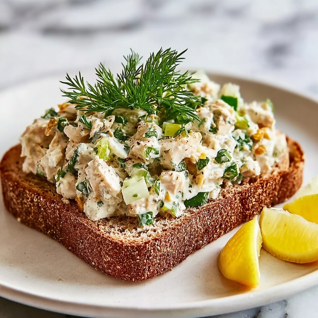 High-Protein Cottage Cheese Chicken Salad Recipe - Recipe Image