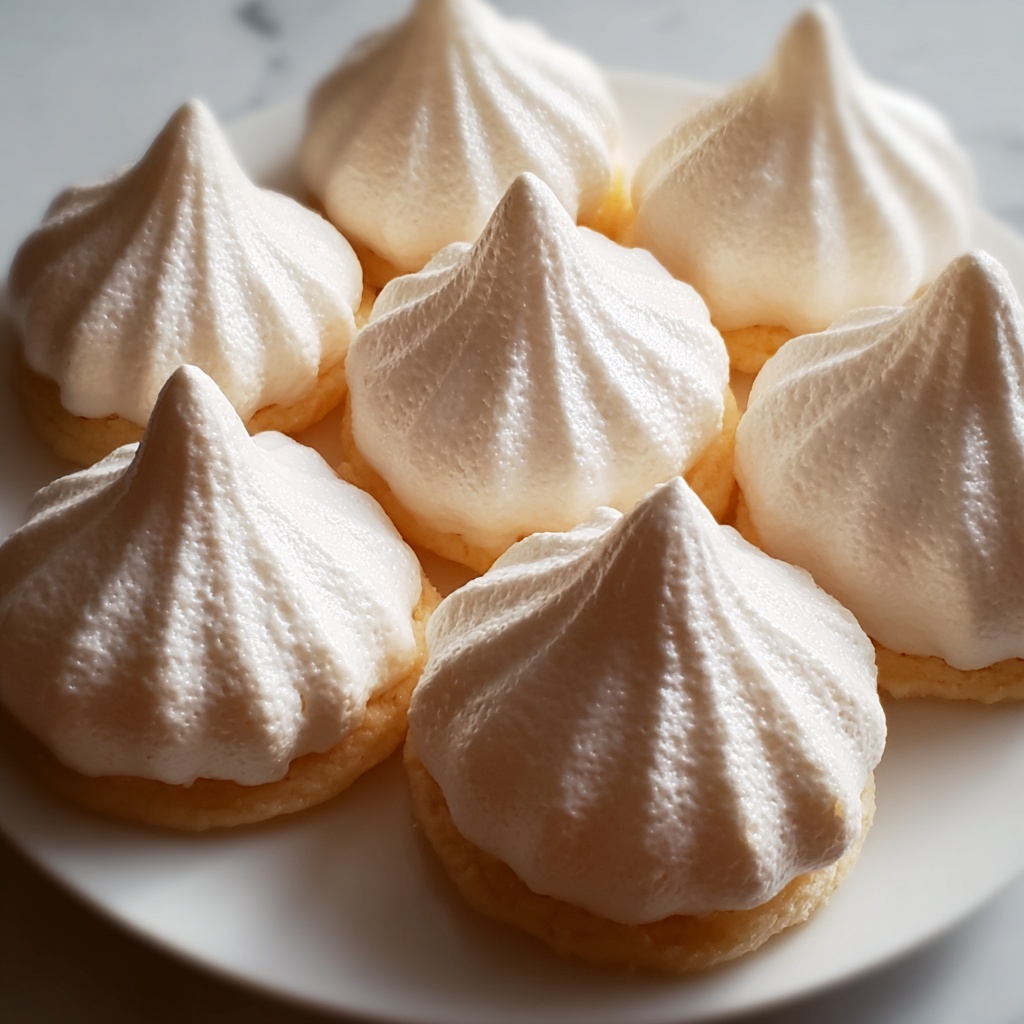 Vegan Meringues: Crispy and Light Aquafaba Treat Recipe - Recipe Image