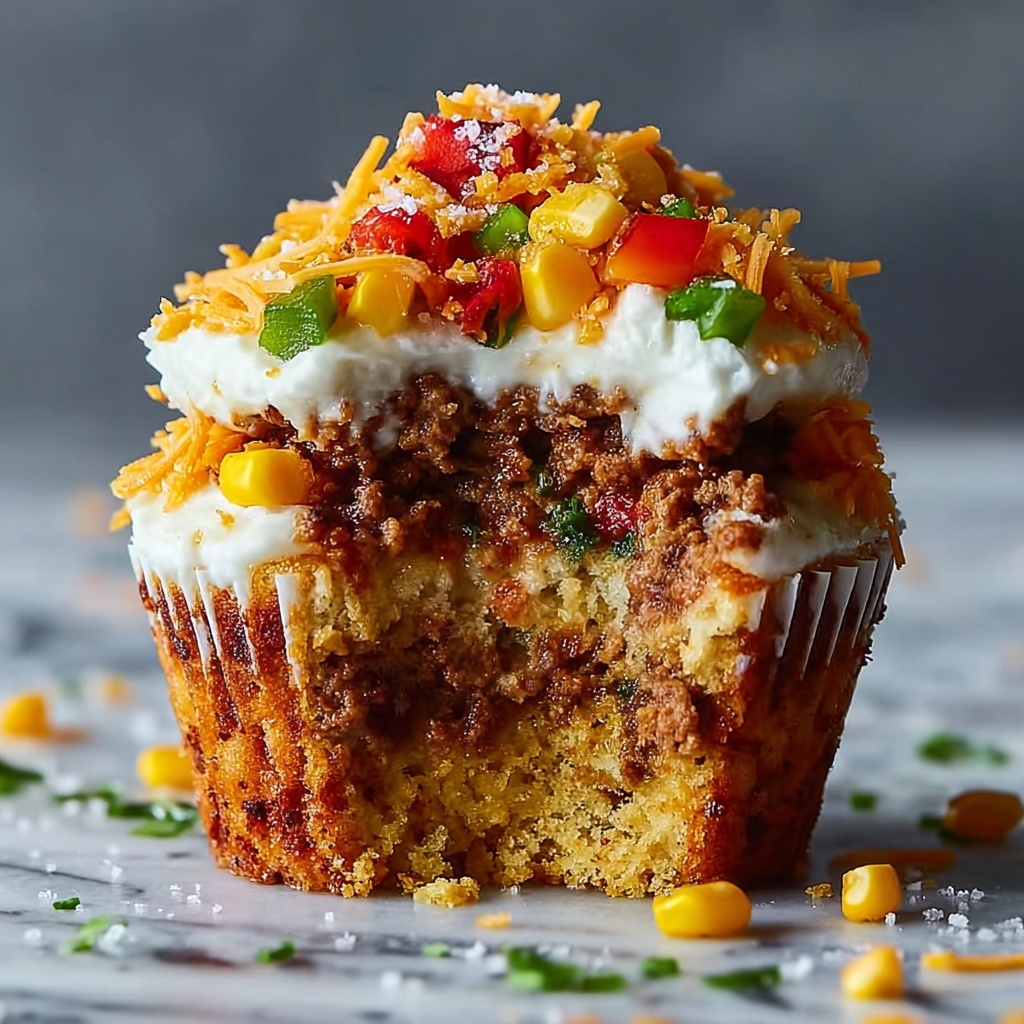 Taco Cupcakes Recipe - Recipe Image