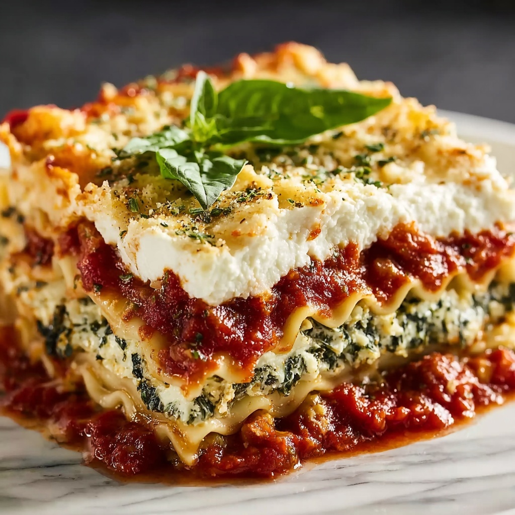 Best Vegetarian Lasagna Recipe - Recipe Image
