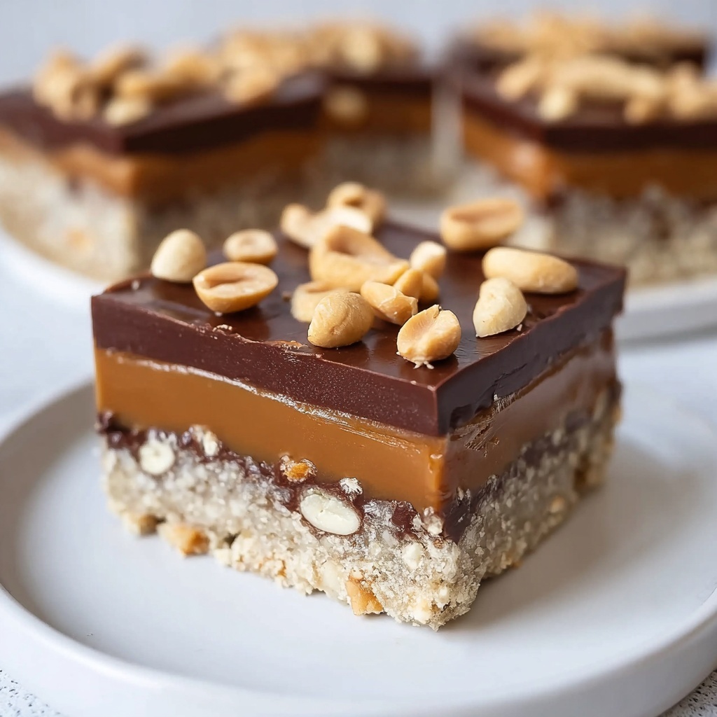 Low-Carb Snickers Bars Recipe - Recipe Image