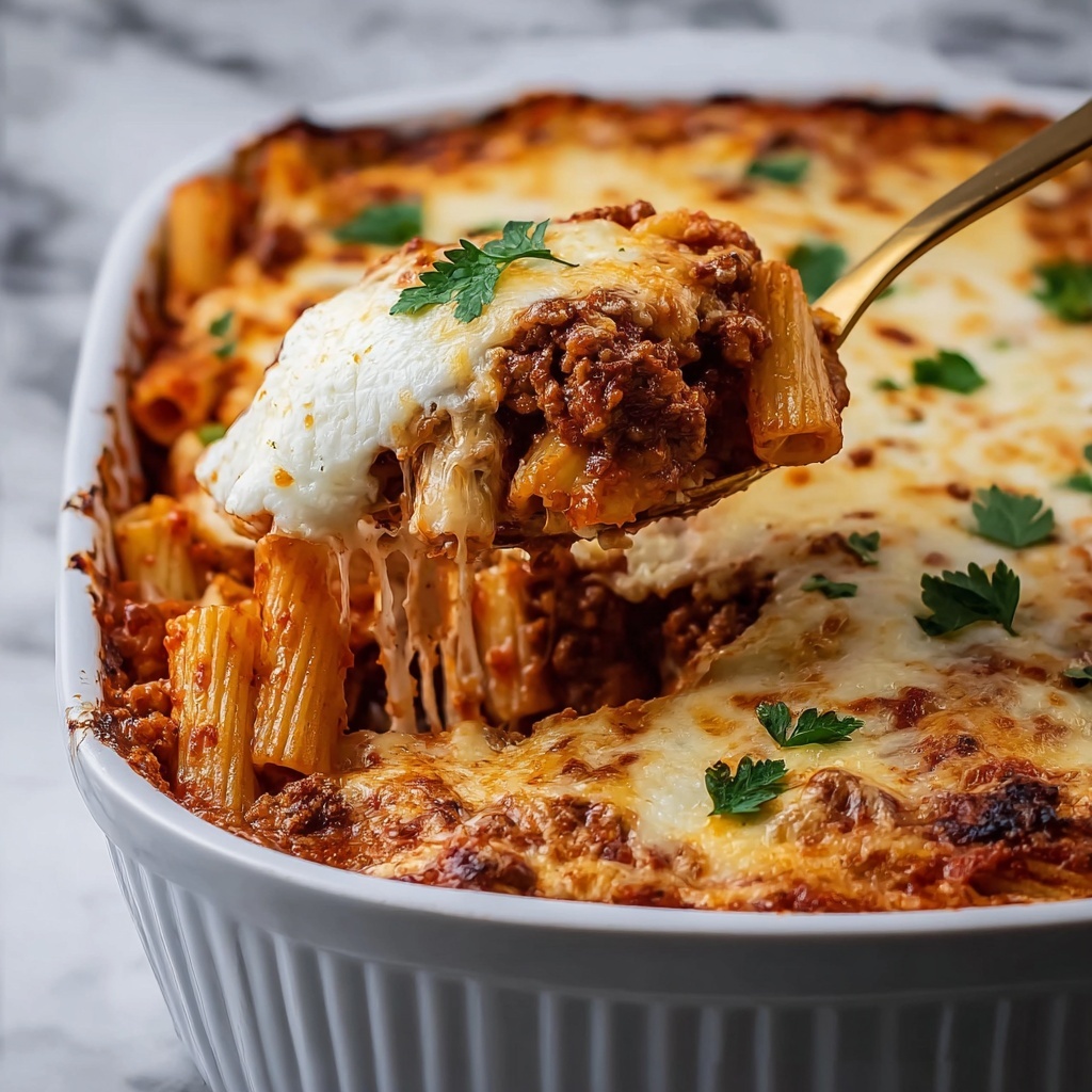 Easy Baked Ziti Recipe - Recipe Image