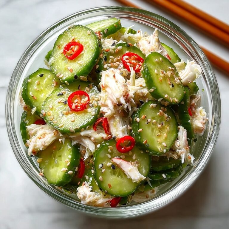 Easy California Roll Cucumber Salad Recipe
