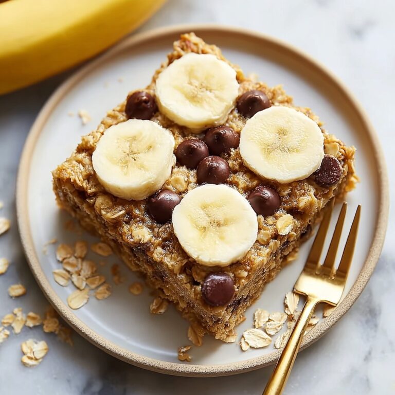 High-Protein Banana Bread Baked Oatmeal Recipe