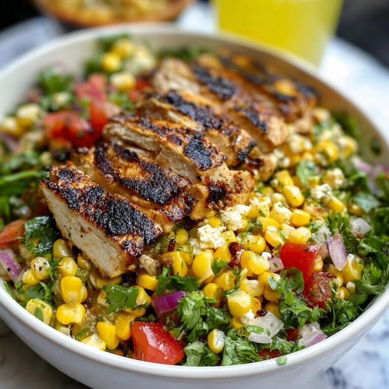 Grilled Mexican Corn Chicken Salad Recipe