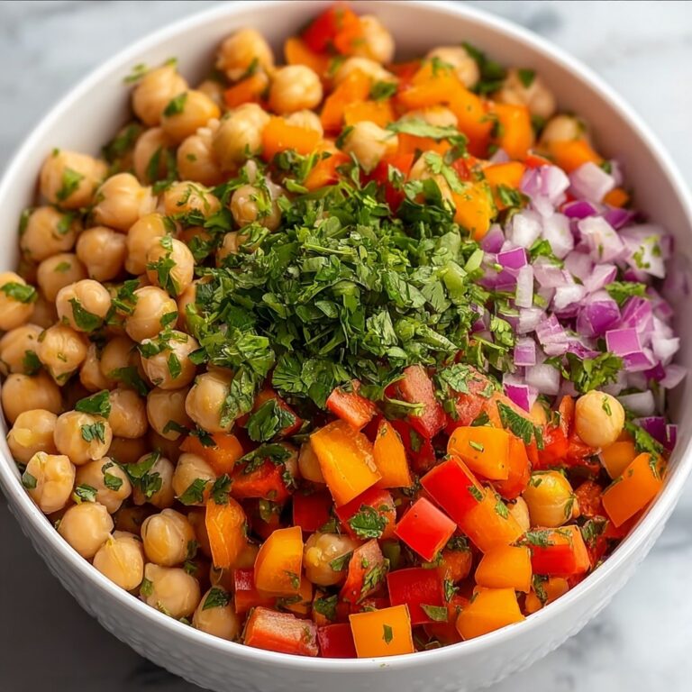 High-Protein Chickpea Salad Recipe