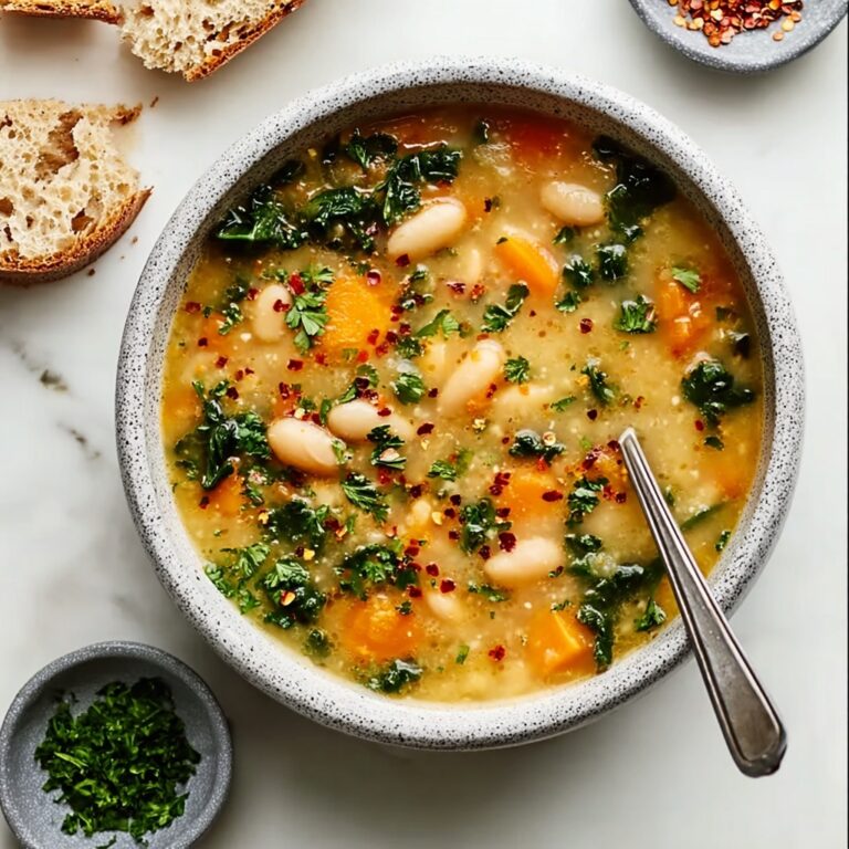 Tuscan White Bean Soup Recipe