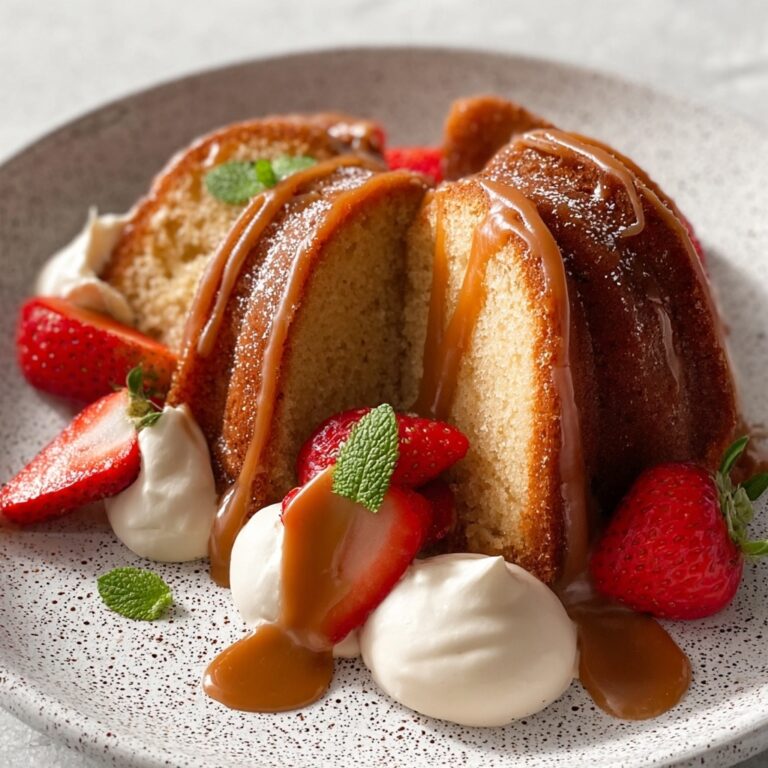 Salted Caramel Kentucky Butter Cake Recipe