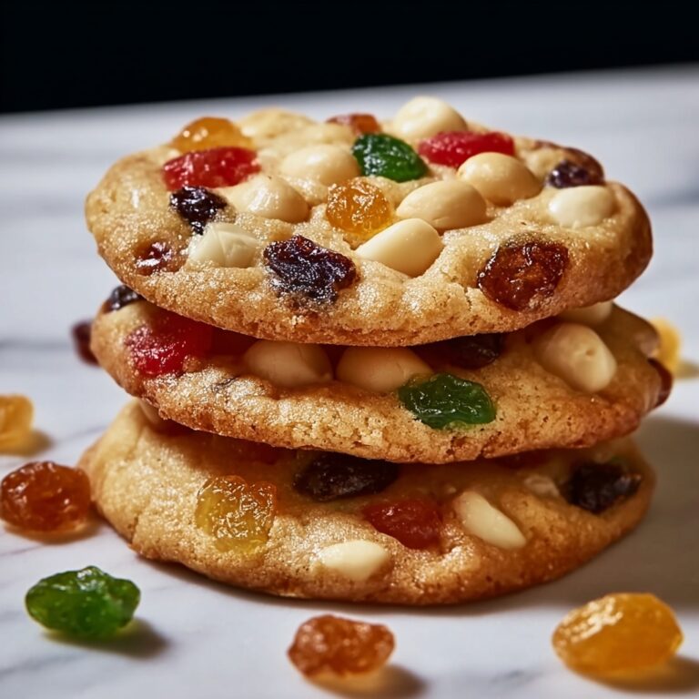 Decadent Chewy Fruitcake Cookies Recipe