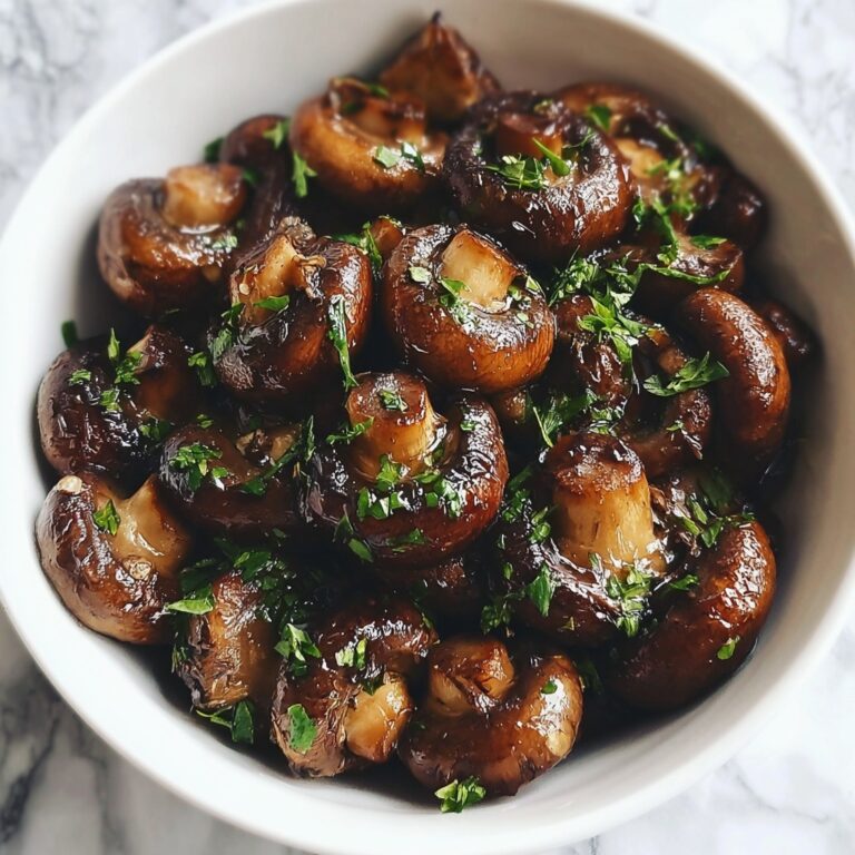 Roasted Mushrooms with Balsamic, Garlic, and Thyme Recipe