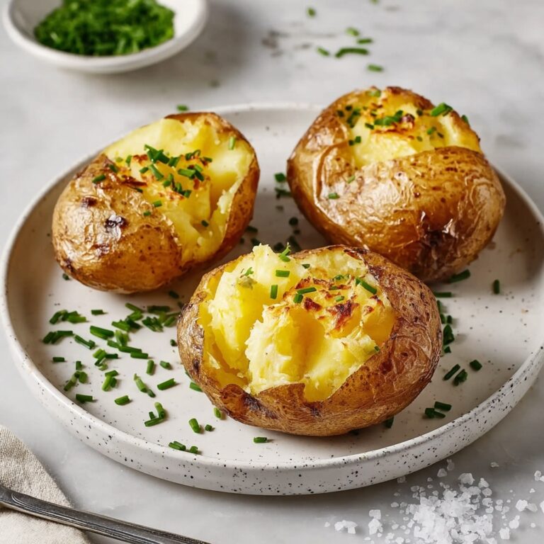 Air Fryer Jacket Potatoes (Baked Potatoes) Recipe