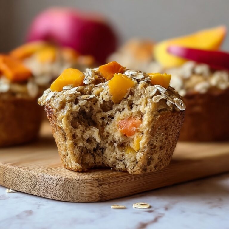 Oatmeal, Apple, and Carrot Breakfast Muffins Recipe