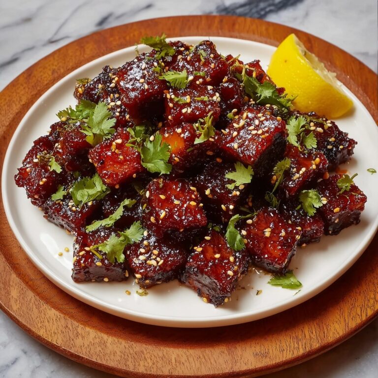 Crispy Air Fryer Honey Garlic Salmon Bites Recipe