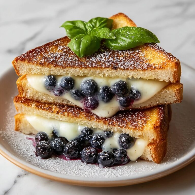Blueberry Brie Grilled Cheese Sandwich Recipe