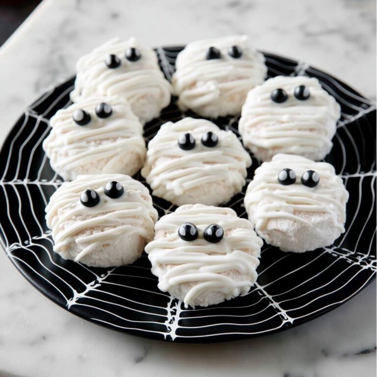 Mummy Doughnuts Recipe