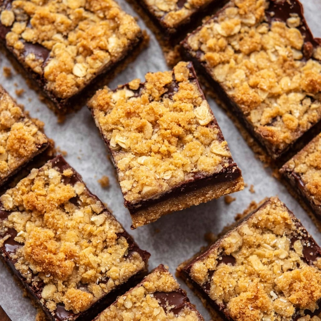 Oatmeal Fudge Bars Recipe - Recipe Image