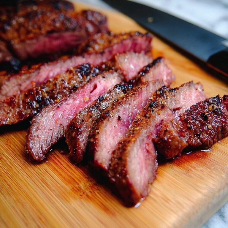 Garlic Skirt Steak Recipe