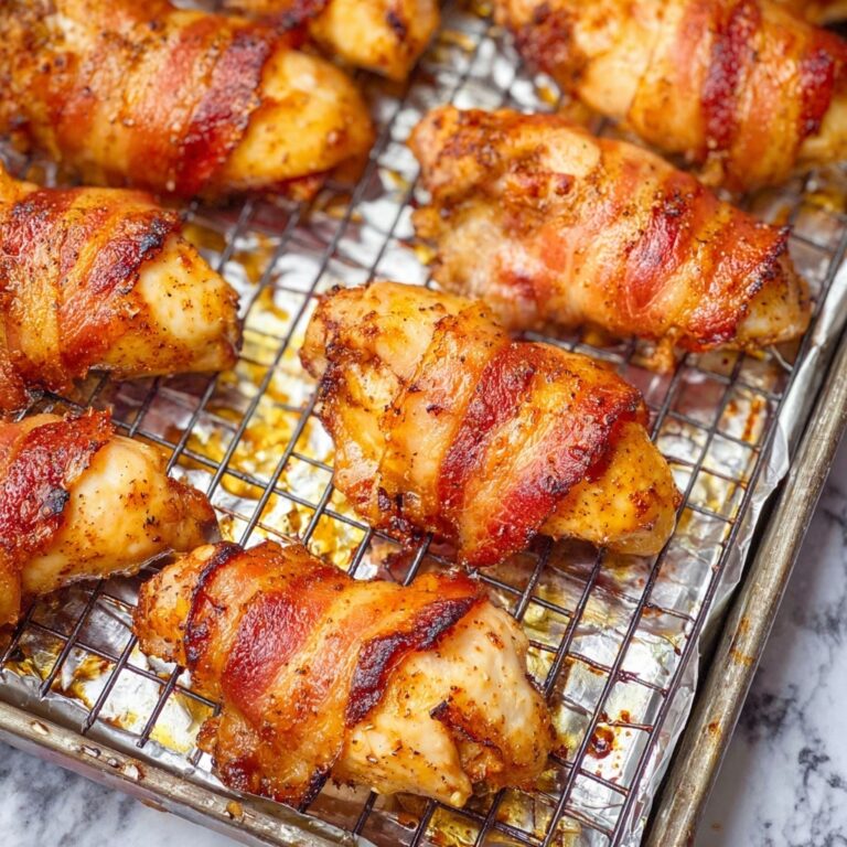 Bacon-Wrapped BBQ Hot Sauce Chicken Wings Recipe