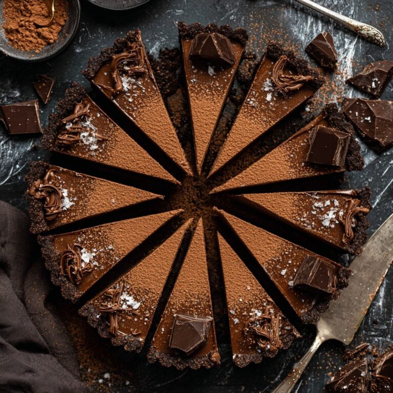 Vegan Chocolate Tart (Nut-Free) Recipe