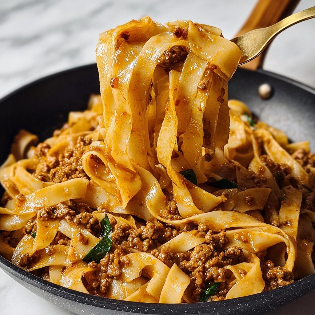 One-Pot Beef Ragu Pasta Recipe - Recipe Image