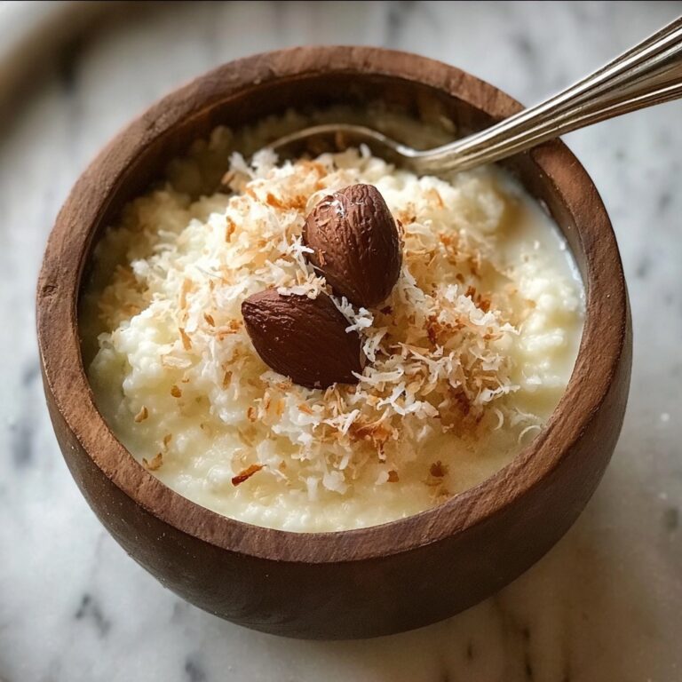 Brazilian Coconut Pudding with Caramel Recipe