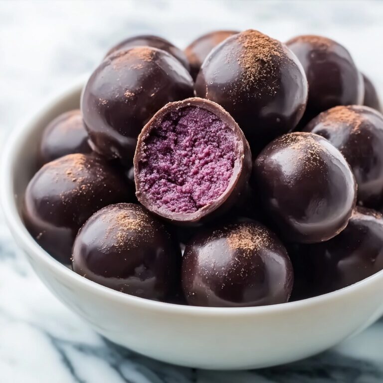 Fudgy Chocolate Beet Truffles Recipe