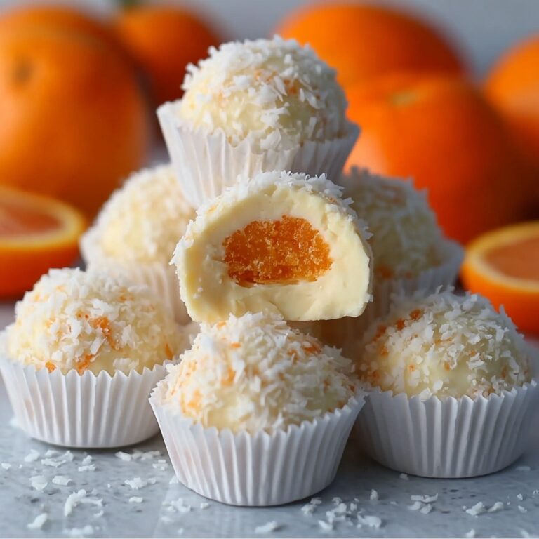 No-Bake Orange Creamsicle Truffles Recipe