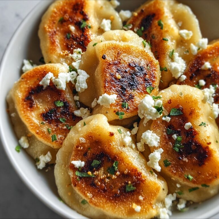 Roasted Butternut Squash and Feta Pierogi Recipe