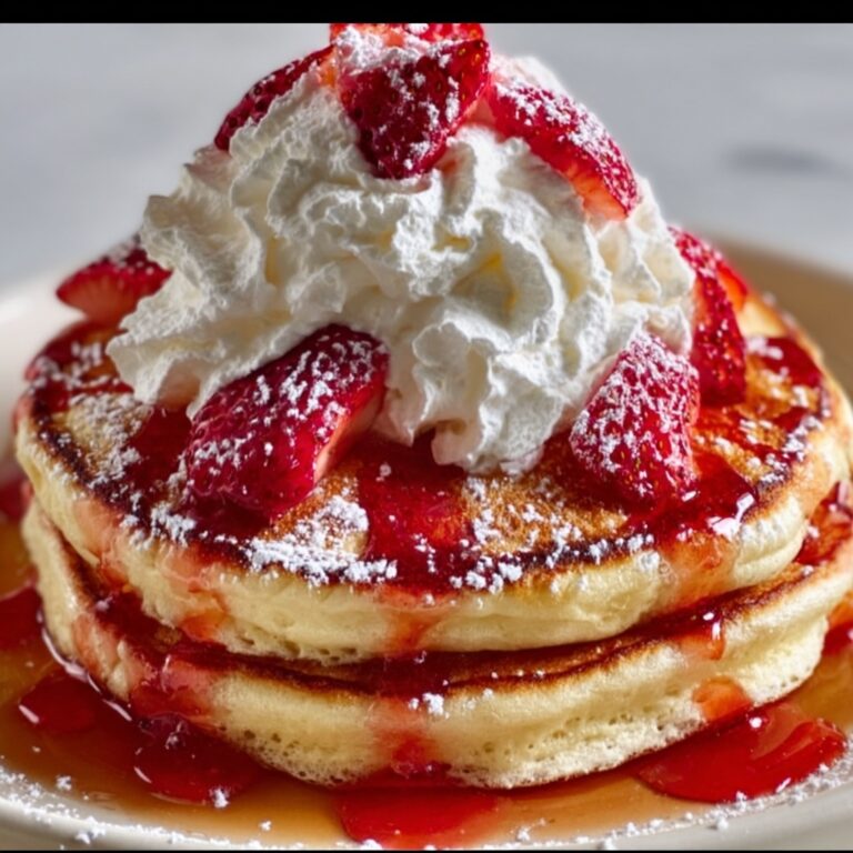 Strawberry Shortcake Pancakes Recipe