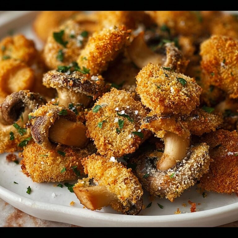 Crispy Breaded Mushrooms Recipe