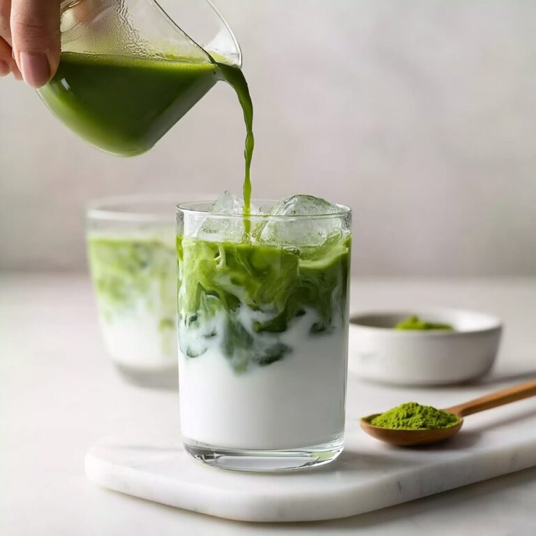 Iced Matcha Latte Recipe