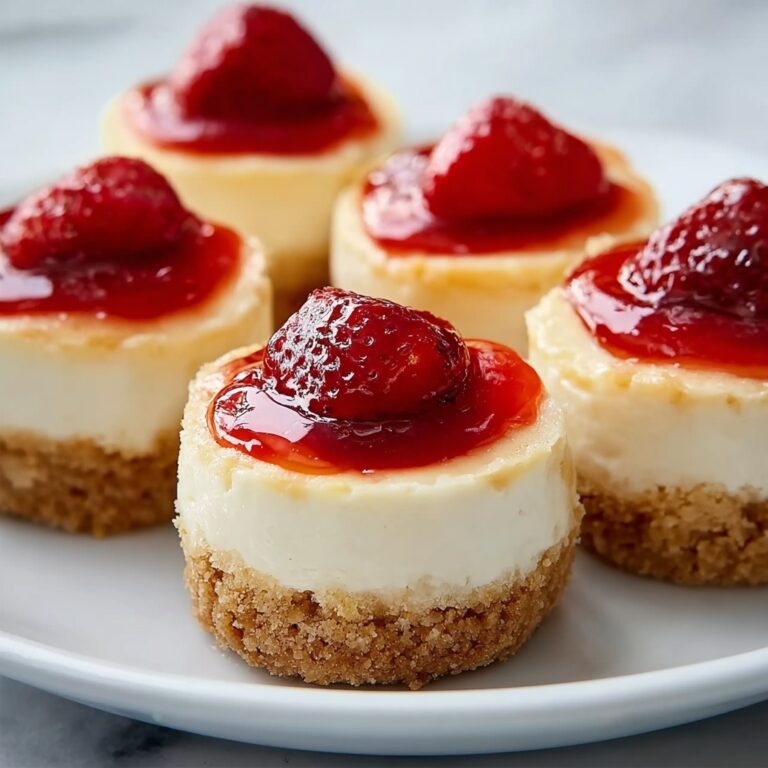 Mini Cheesecakes with Vanilla Wafer Crust Recipe