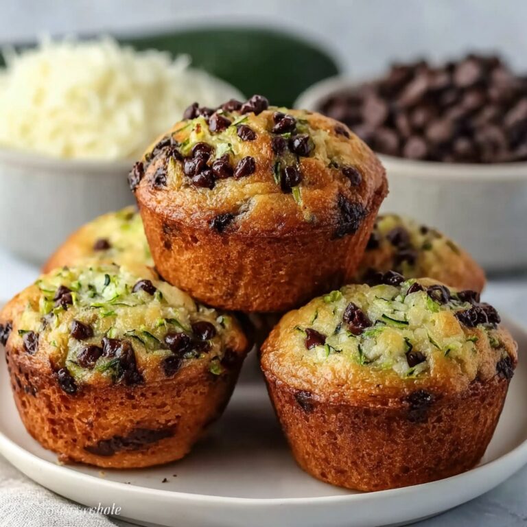 Chocolate Chip Zucchini Muffins Recipe
