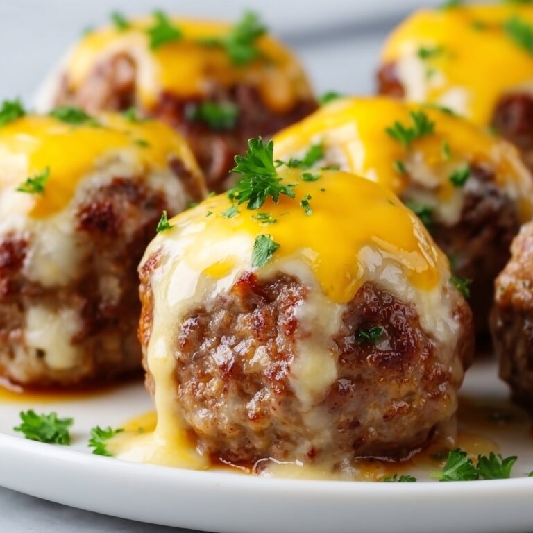 Cheesy Stuffed Meatloaf Bites Recipe