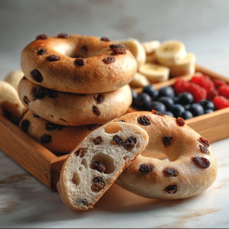 Cinnamon Raisin Bagels Recipe