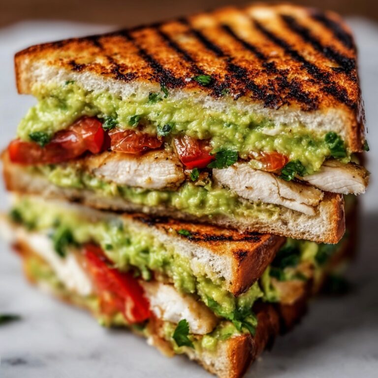 Chicken Avocado Melt Sandwich Recipe