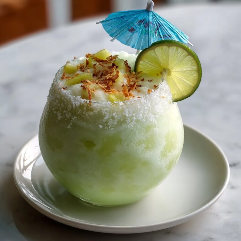 Key Lime Colada: Tropical Cocktail Delight Recipe