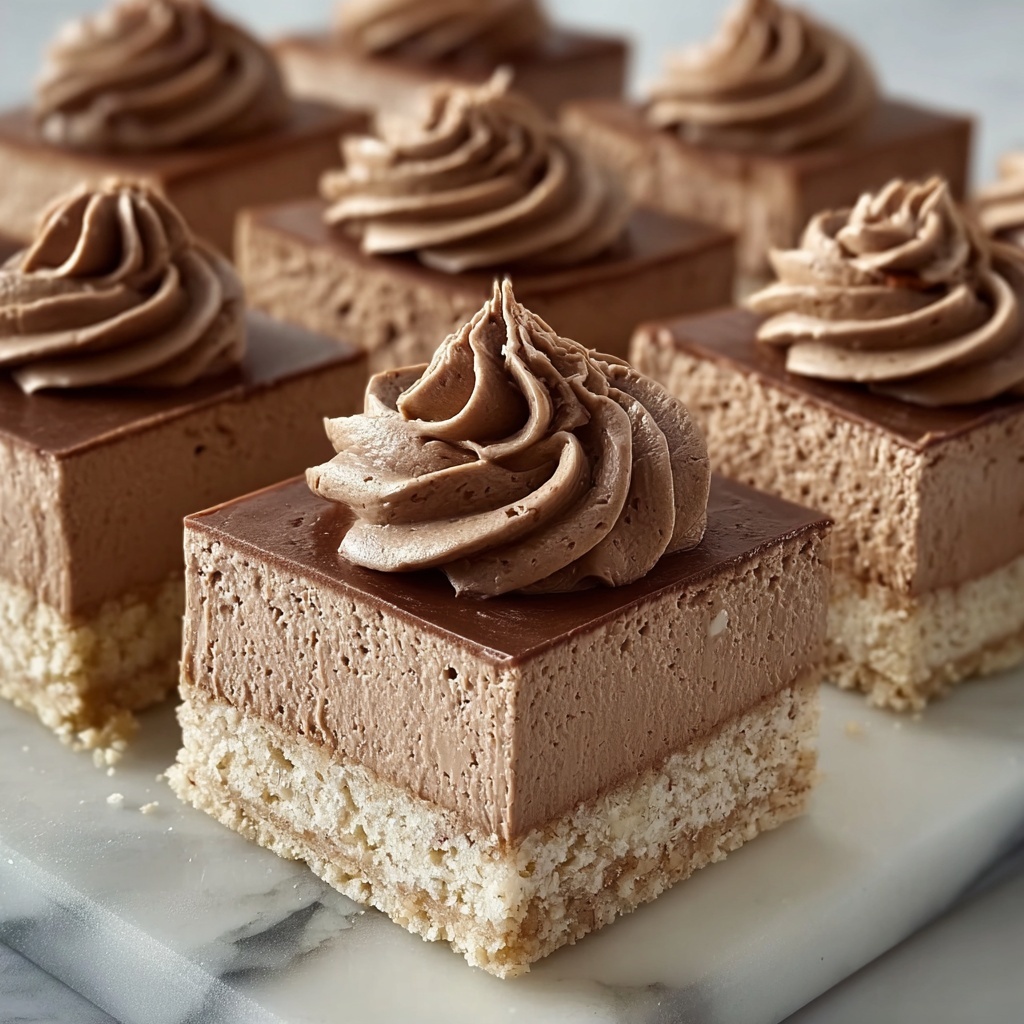 French Silk Pie Bars Recipe - Recipe Image