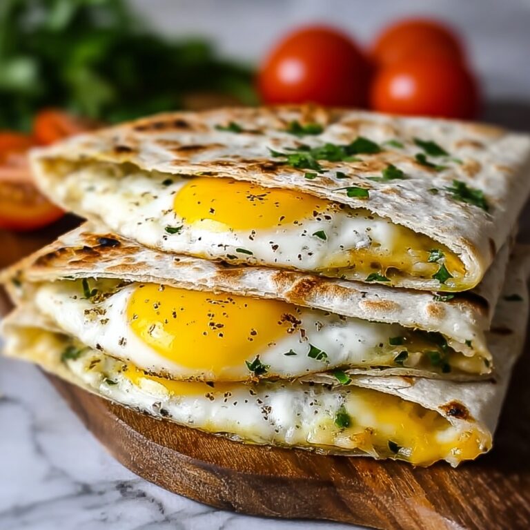 Fried Egg Quesadilla Power Breakfast Recipe