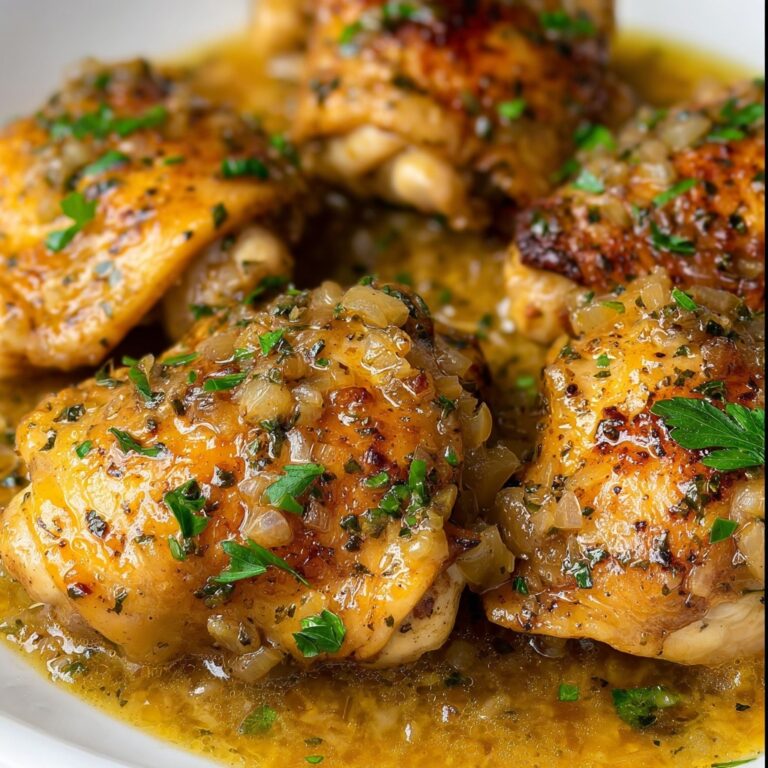 Instant Pot Lemon Butter Chicken Thighs Recipe