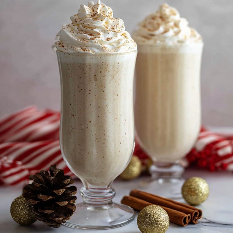 Eggnog Milkshake Recipe