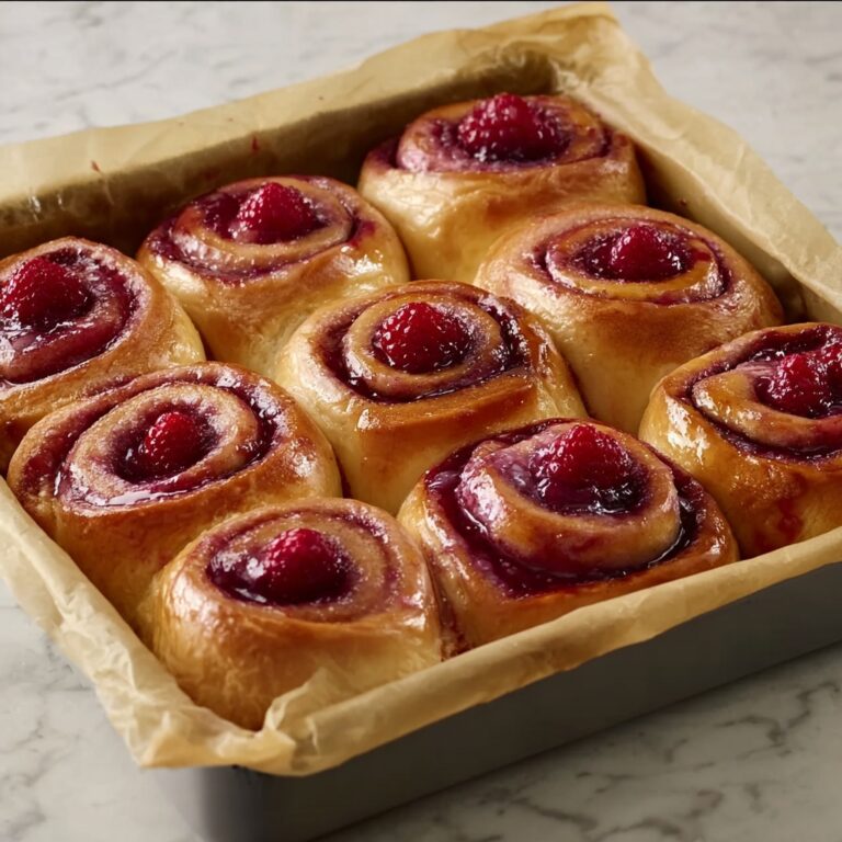 Raspberry Swirl Sweet Rolls Recipe