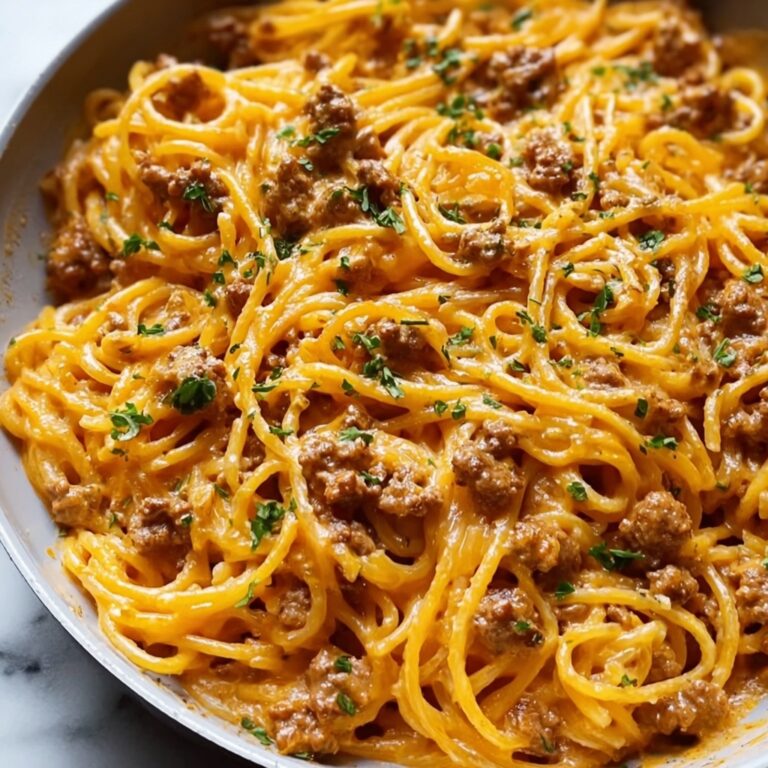 One-Pot Creamy Beef & Garlic Butter Pasta Recipe